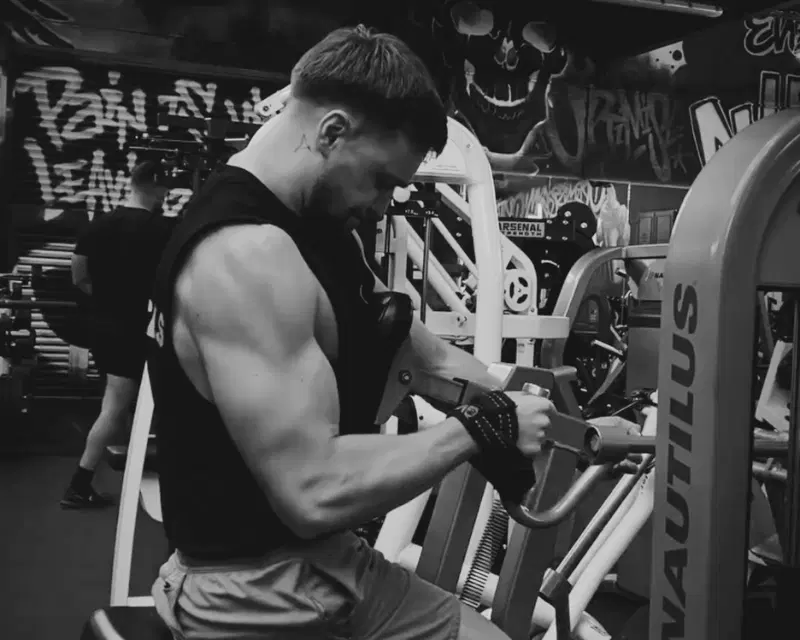 Empty gym with morning light and simple equipment